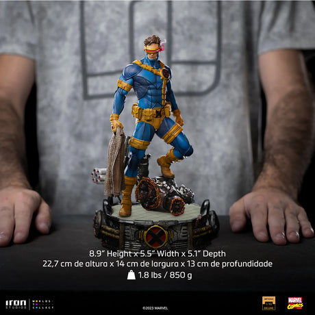 Marvel Cyclops Unleashed Deluxe 1/10 Scale Statue