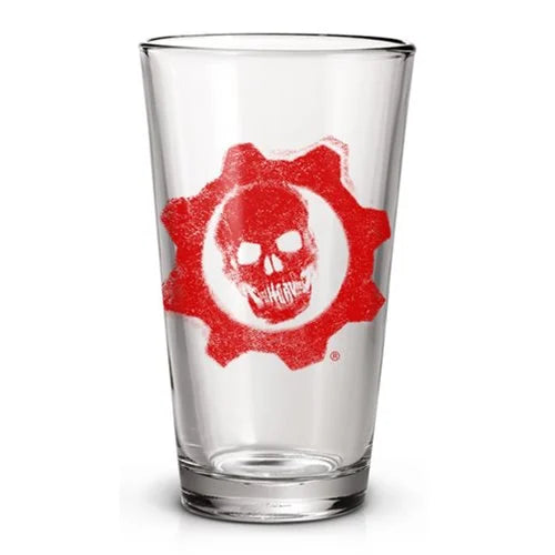 Gears of War Logo Pint Glass