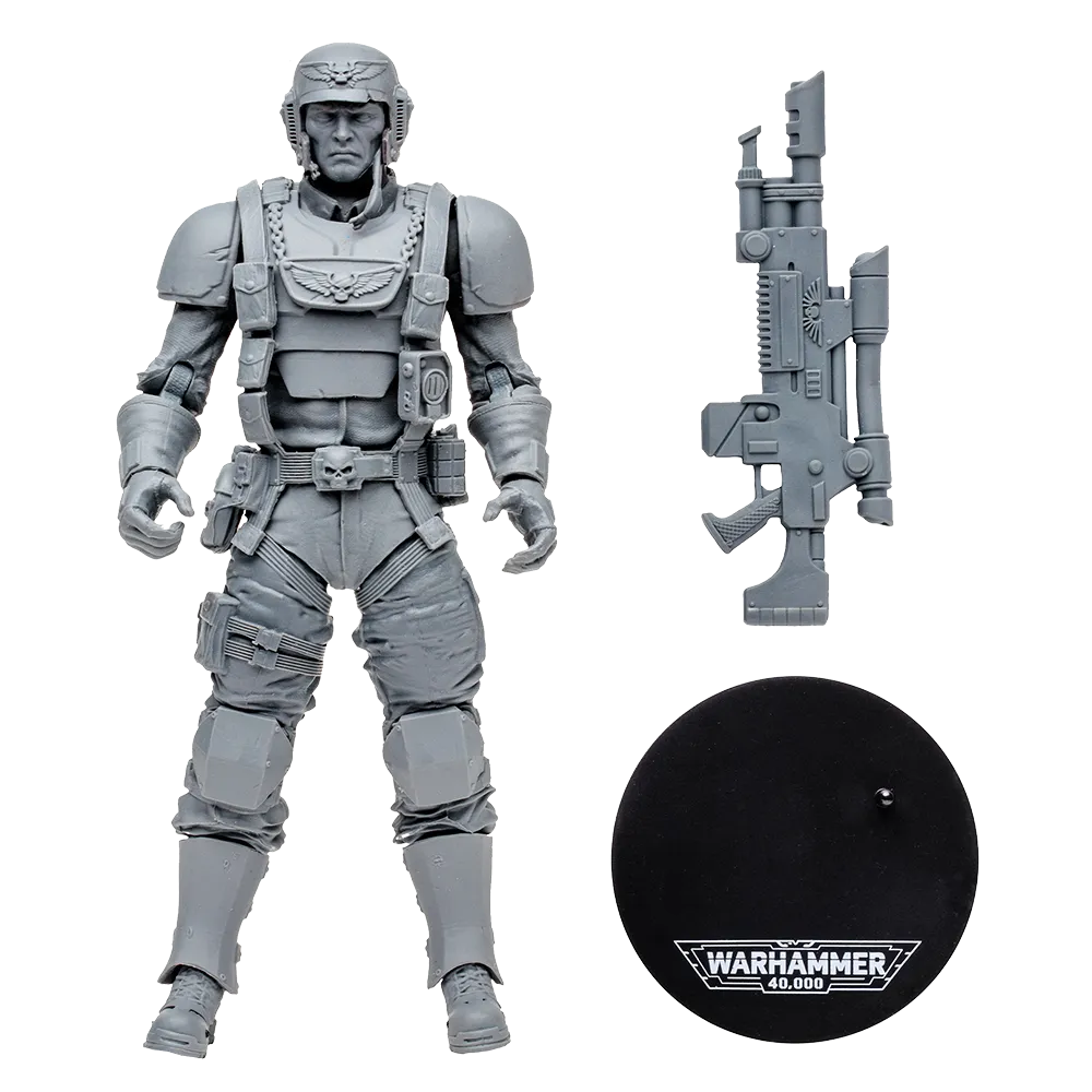 Warhammer 40k Darktide Cadian Veteran Guard (Artist Proof) Action Figure