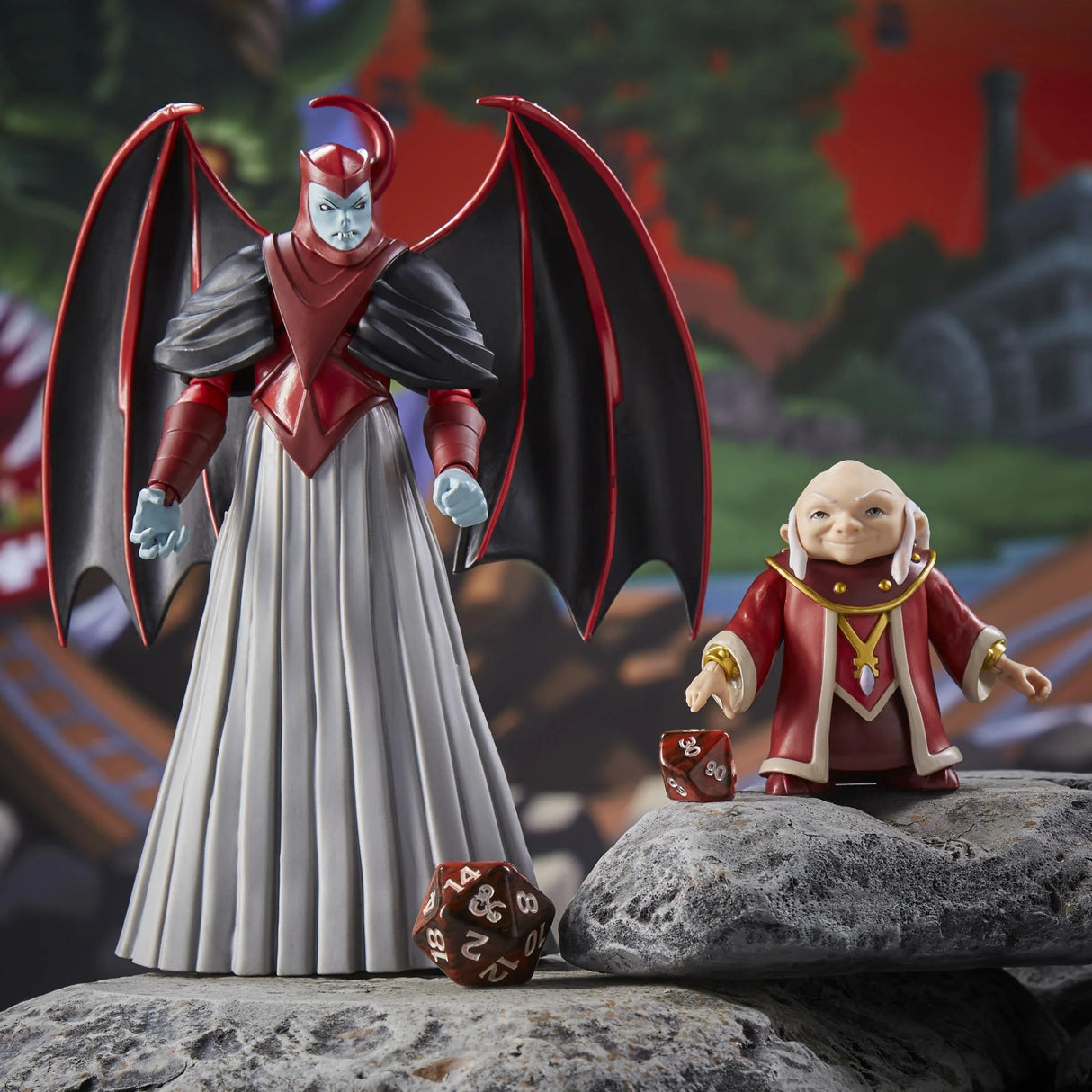 Dungeons & Dragons Cartoon Classics Scale Dungeon Master & Venger Figures 2 Pack