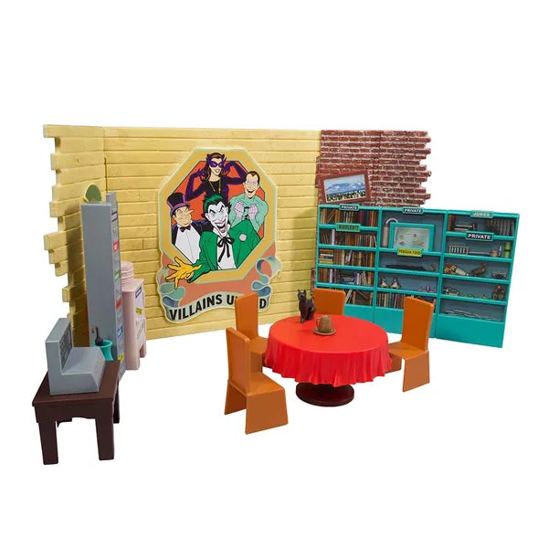 DC: Batman '66: Retro Action Figure Playset: Villains Lair