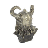 Bronze Odin Norse Viking God Bust 21.5cm