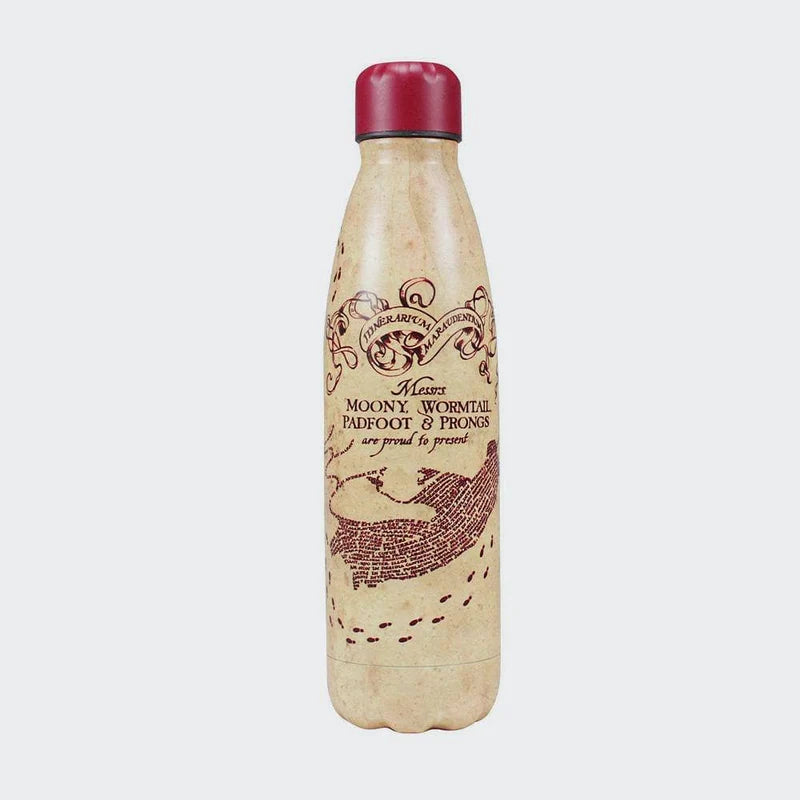 Harry Potter Marauder's Map Metal Water Bottle