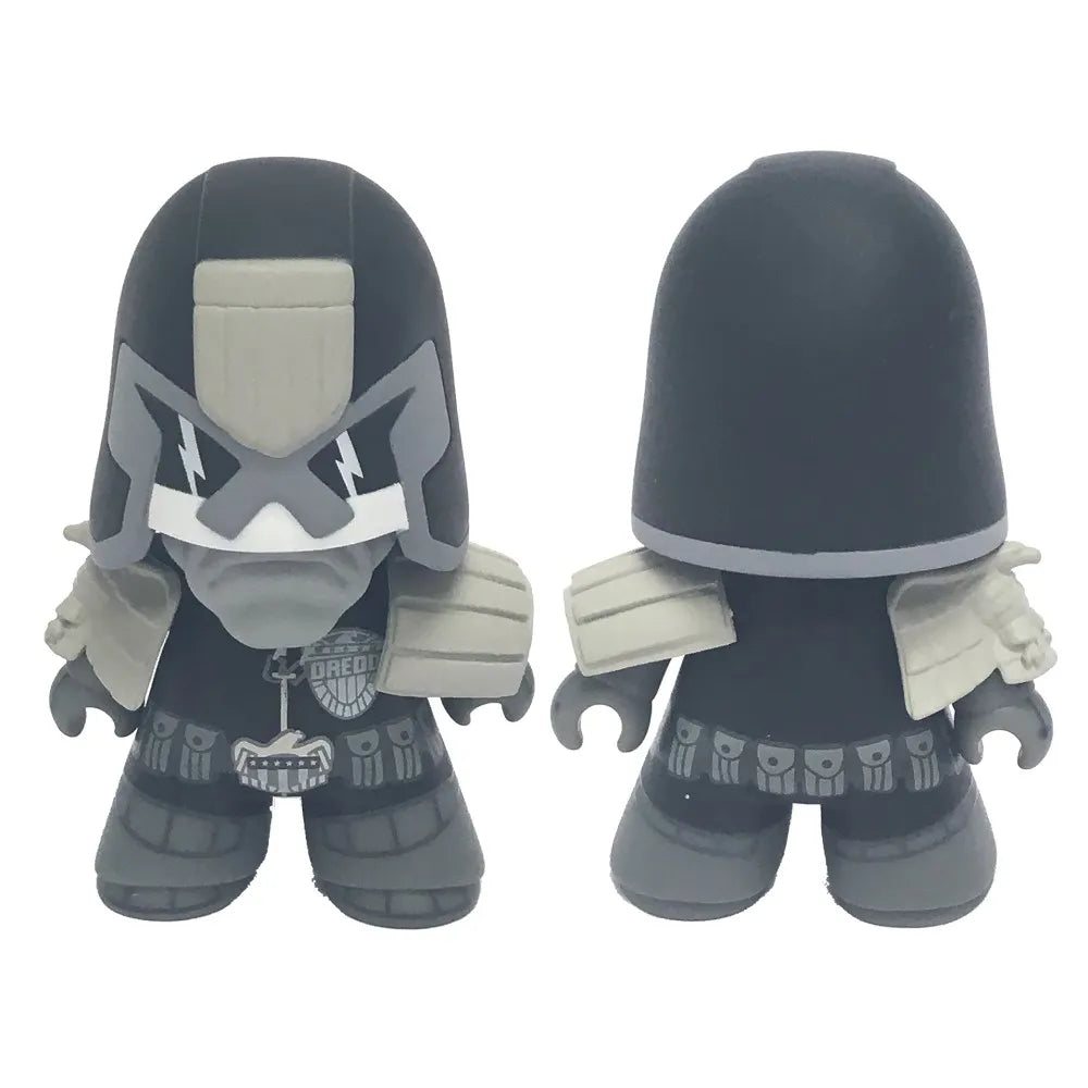 2000AD Judge Dredd Previews Exclusive Black And White 4.5" Vinyl Figure