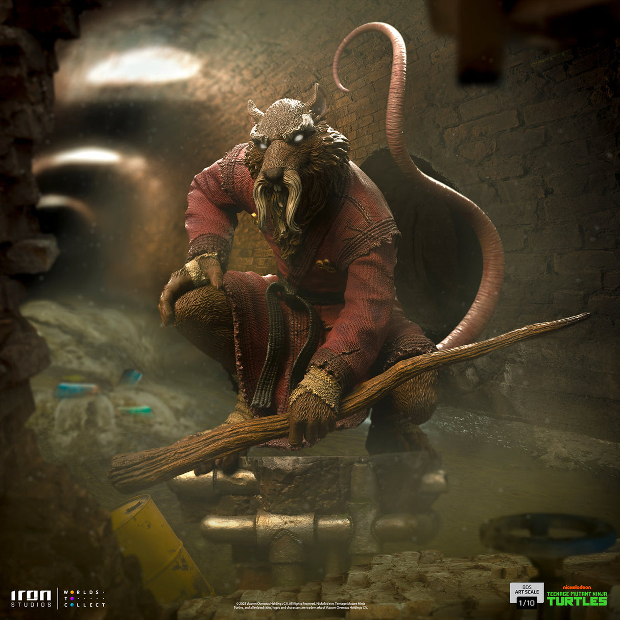 Teenage Mutant Ninja Turtles Master Splinter 1/10 Scale Statue