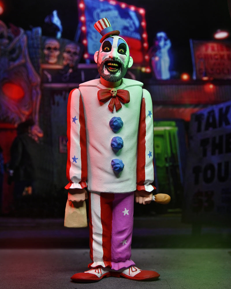 House Of 1000 Corpses Toony Terrors Captain Spaulding 6" Action Figure