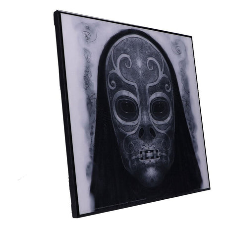 Harry Potter wall decoration Crystal Clear Picture Death Eater Mask 32 x 32 cm