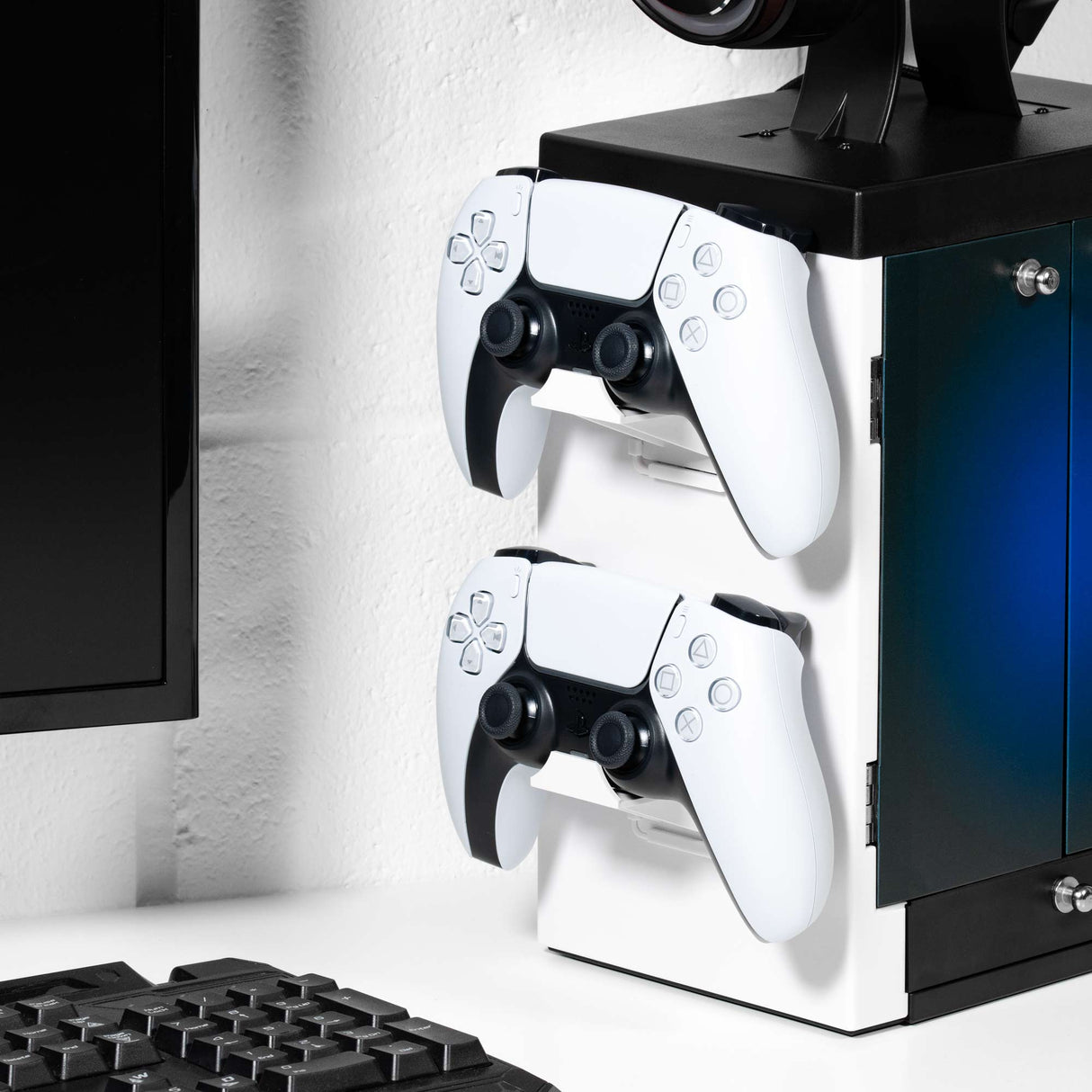Official PS5 Inspired Blue and White Gaming Locker