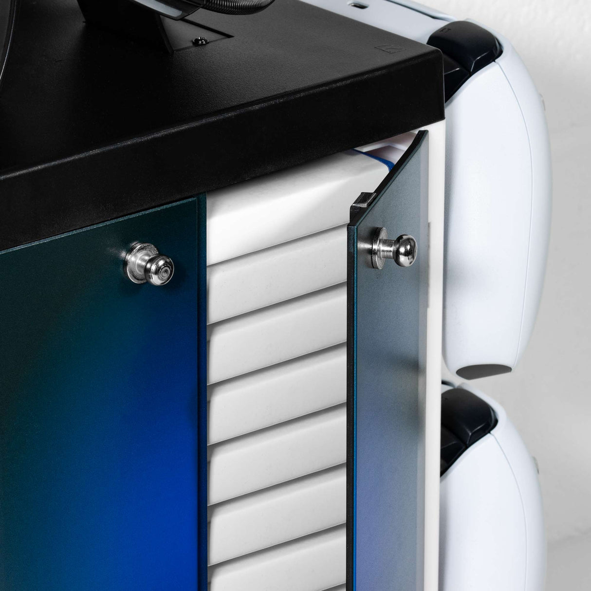 Official PS5 Inspired Blue and White Gaming Locker