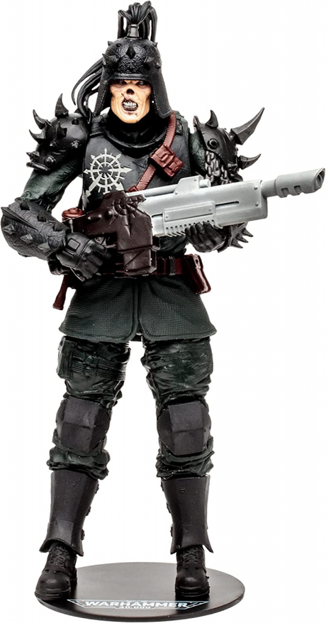 Warhammer 40k Darktide Traitor Guard Action Figure