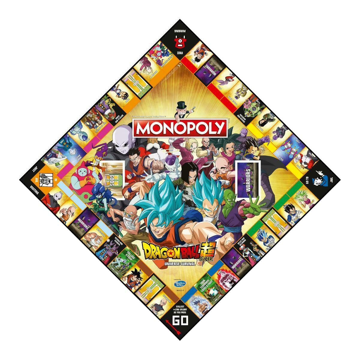 Dragon Ball Super Monopoly Board Game