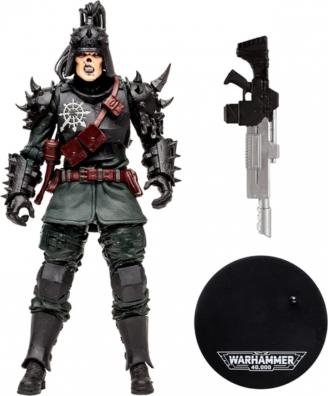 Warhammer 40k Darktide Traitor Guard Action Figure