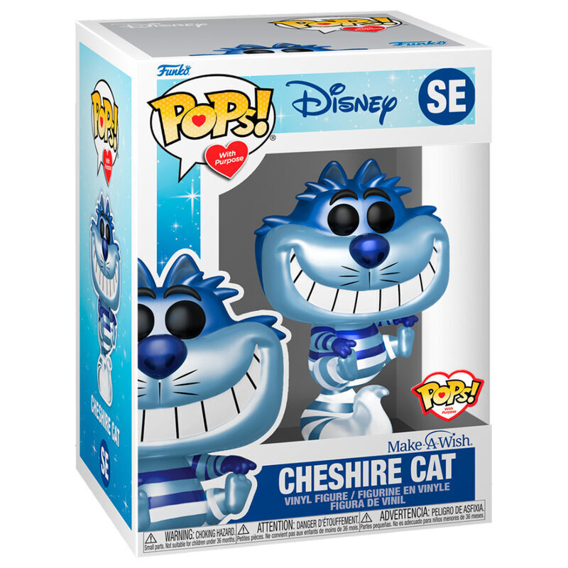 Disney Funko Pop! Metallic Cheshire Cat (Make a Wish) Vinyl Figure