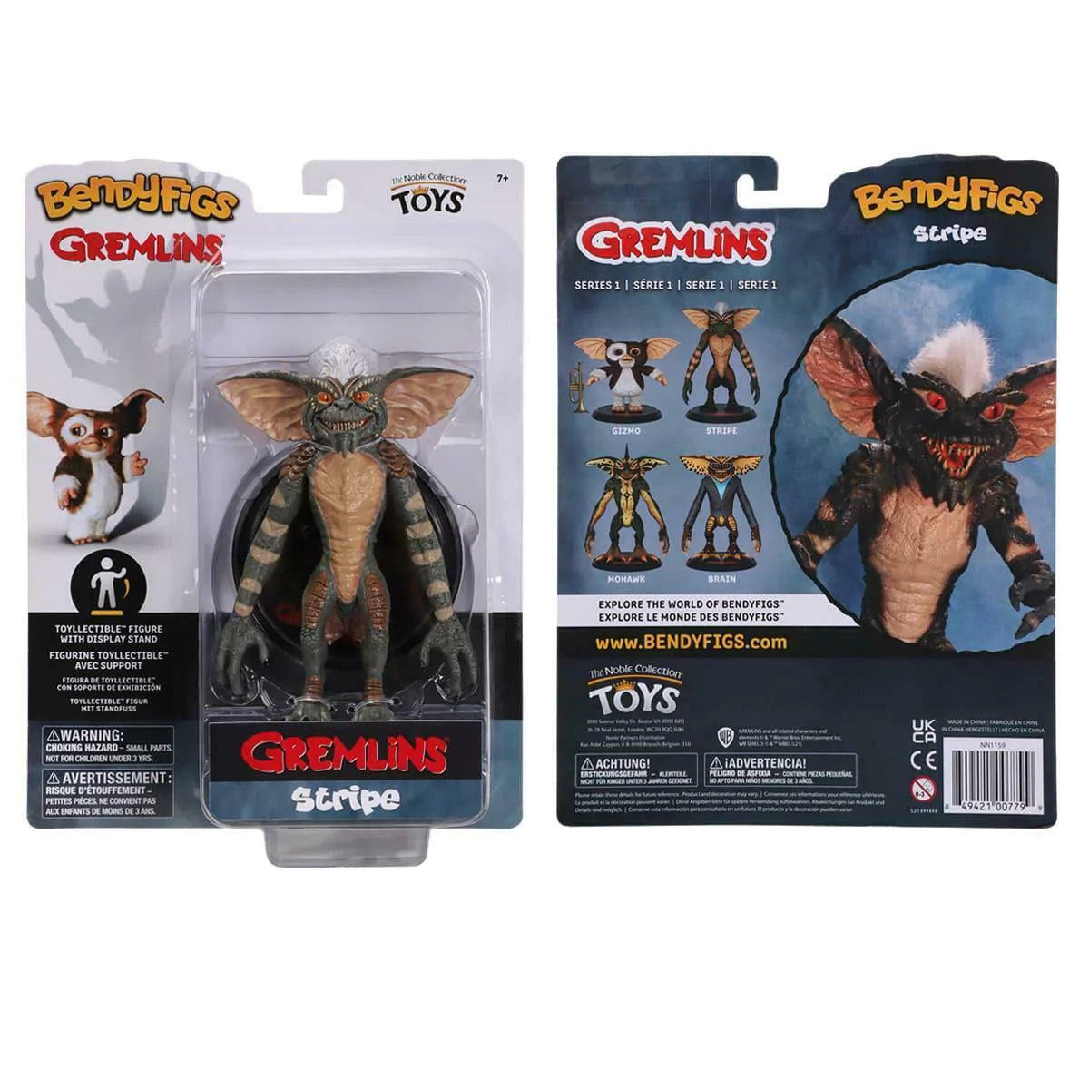Noble Collection Gremlins: Brain Bendyfig Figure