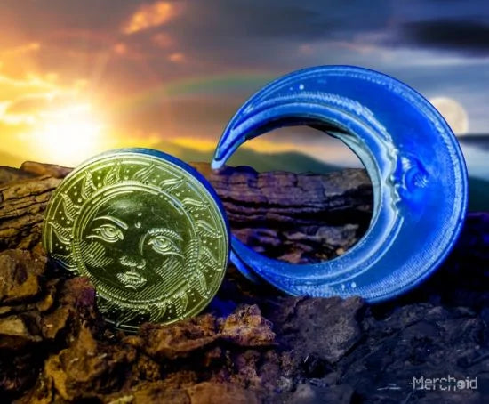 Sun/Moon Collectible coin