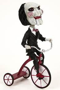 NECA Saw Billy The  Puppet On Tricycle Headknocker Bobble Head