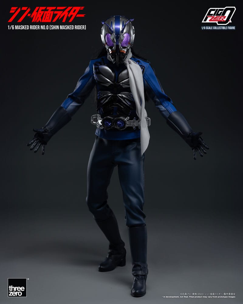 Kamen Rider Masked Rider No.0 (Shin Masked Rider) 30cm 1/6 Scale FigZero Action Figure