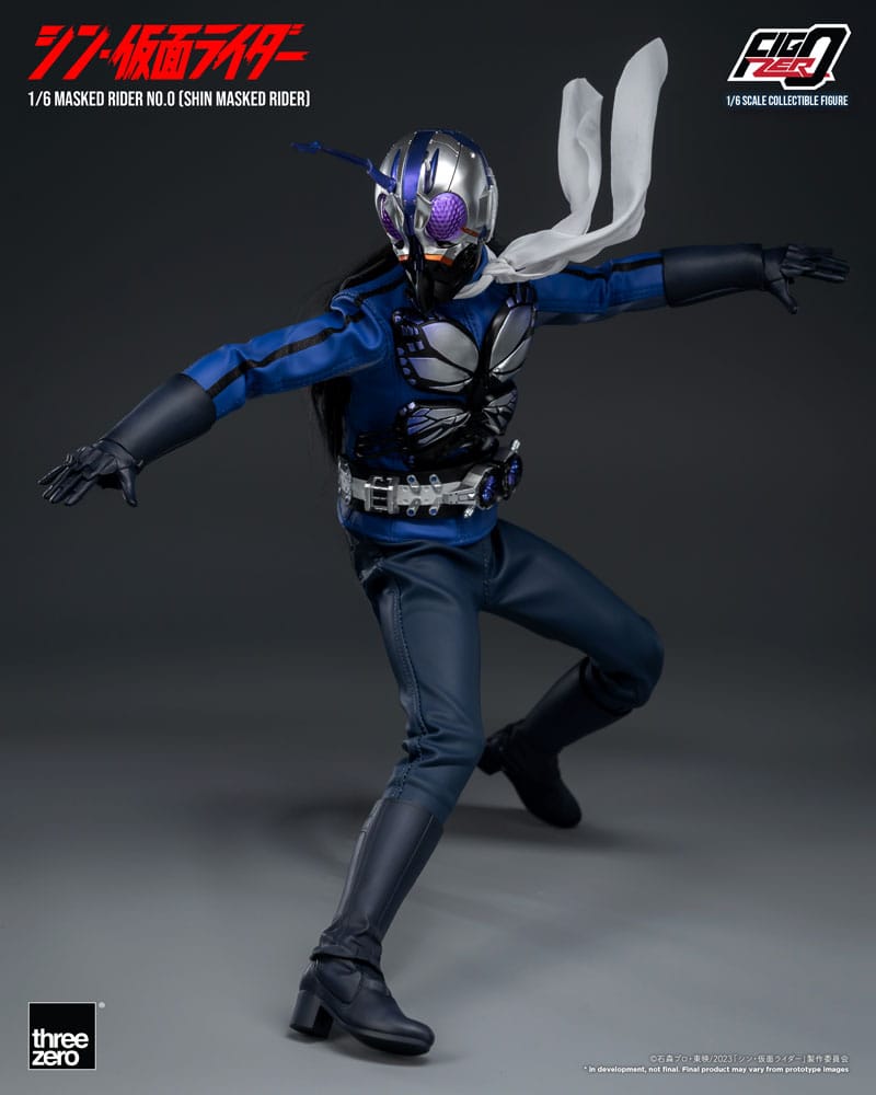 Kamen Rider Masked Rider No.0 (Shin Masked Rider) 30cm 1/6 Scale FigZero Action Figure