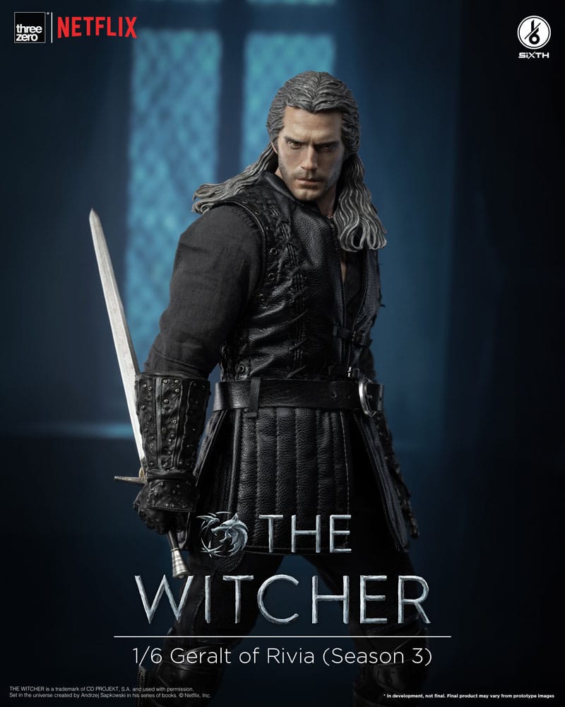 The Witcher Season 3 Geralt of Rivia 31cm 1/6 Scale Action Figure