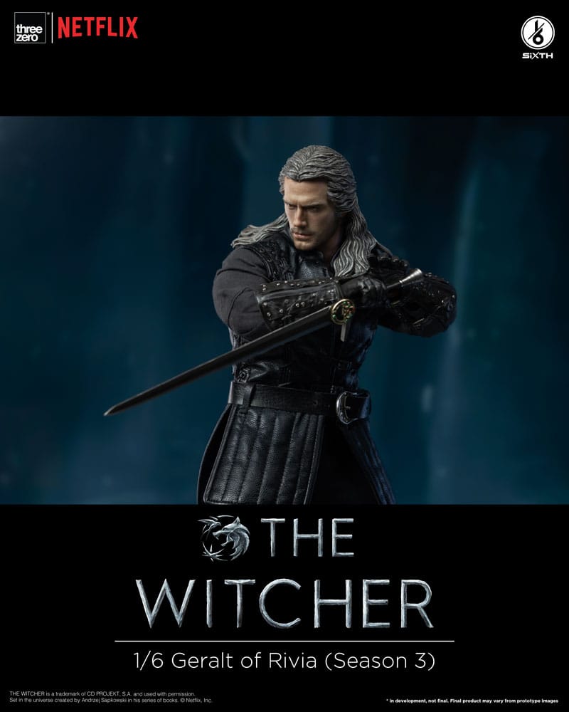 The Witcher Season 3 Geralt of Rivia 31cm 1/6 Scale Action Figure