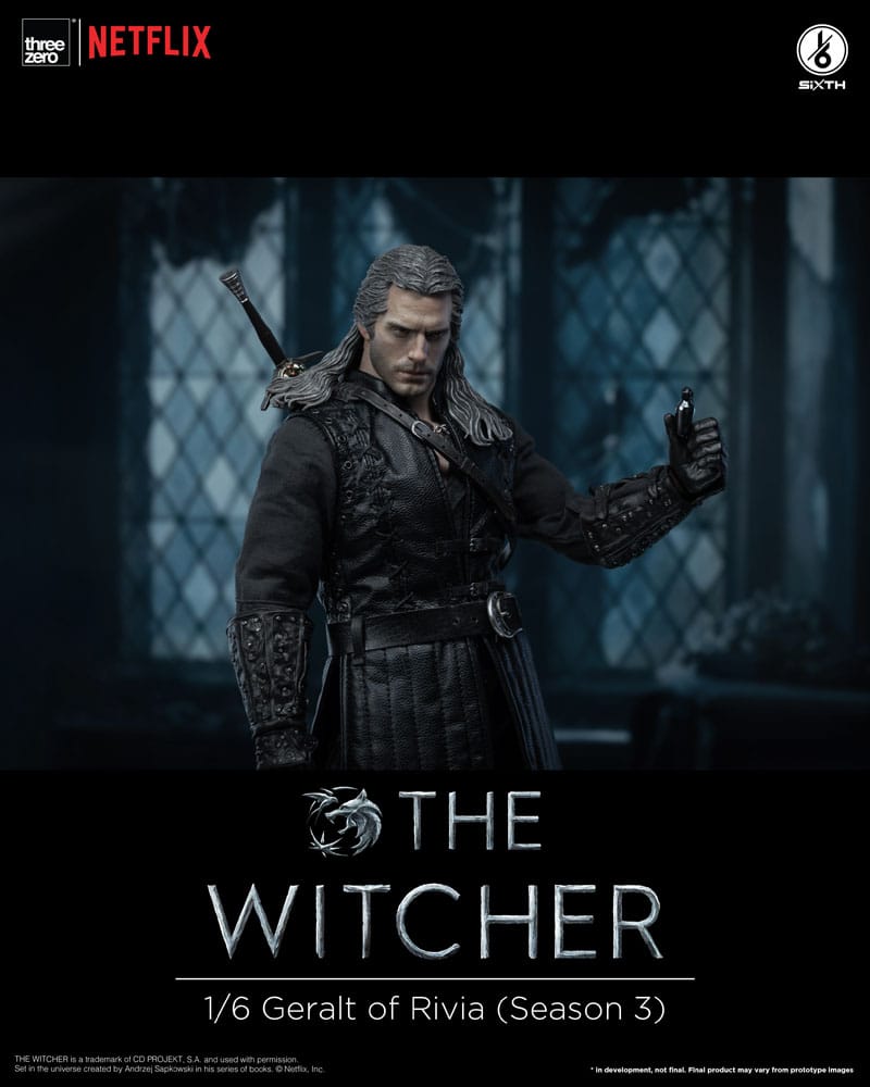 The Witcher Season 3 Geralt of Rivia 31cm 1/6 Scale Action Figure