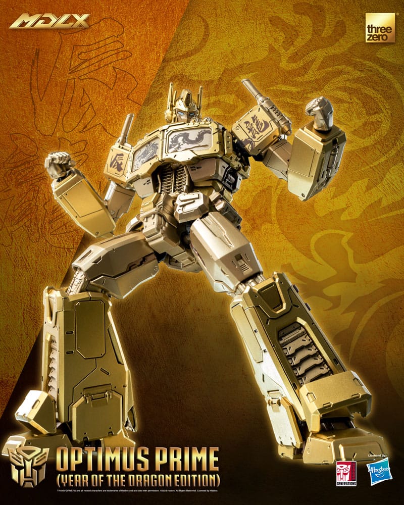 Transformers Optimus Prime (Year of the Dragon Edition) 18cm MDLX Action Figure