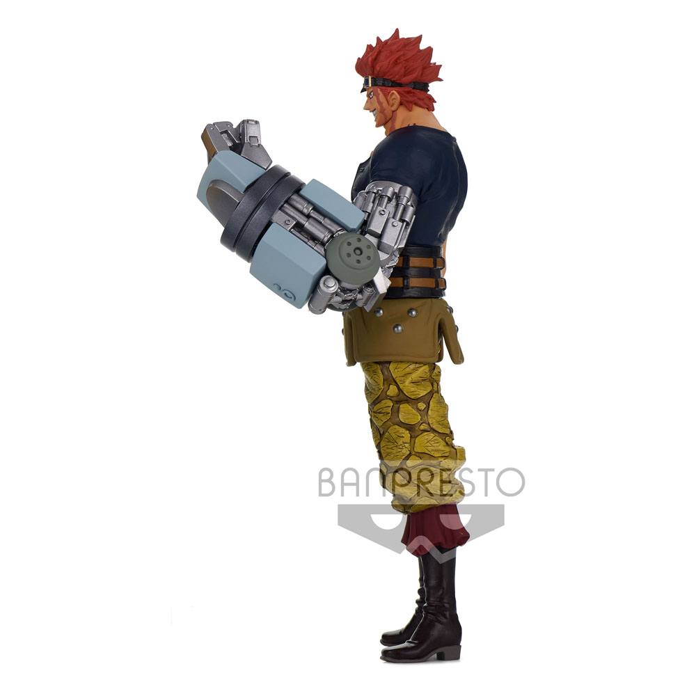 One Piece Wanokuni Eustass Kid 17cm DXF Grandline Men PVC Statue