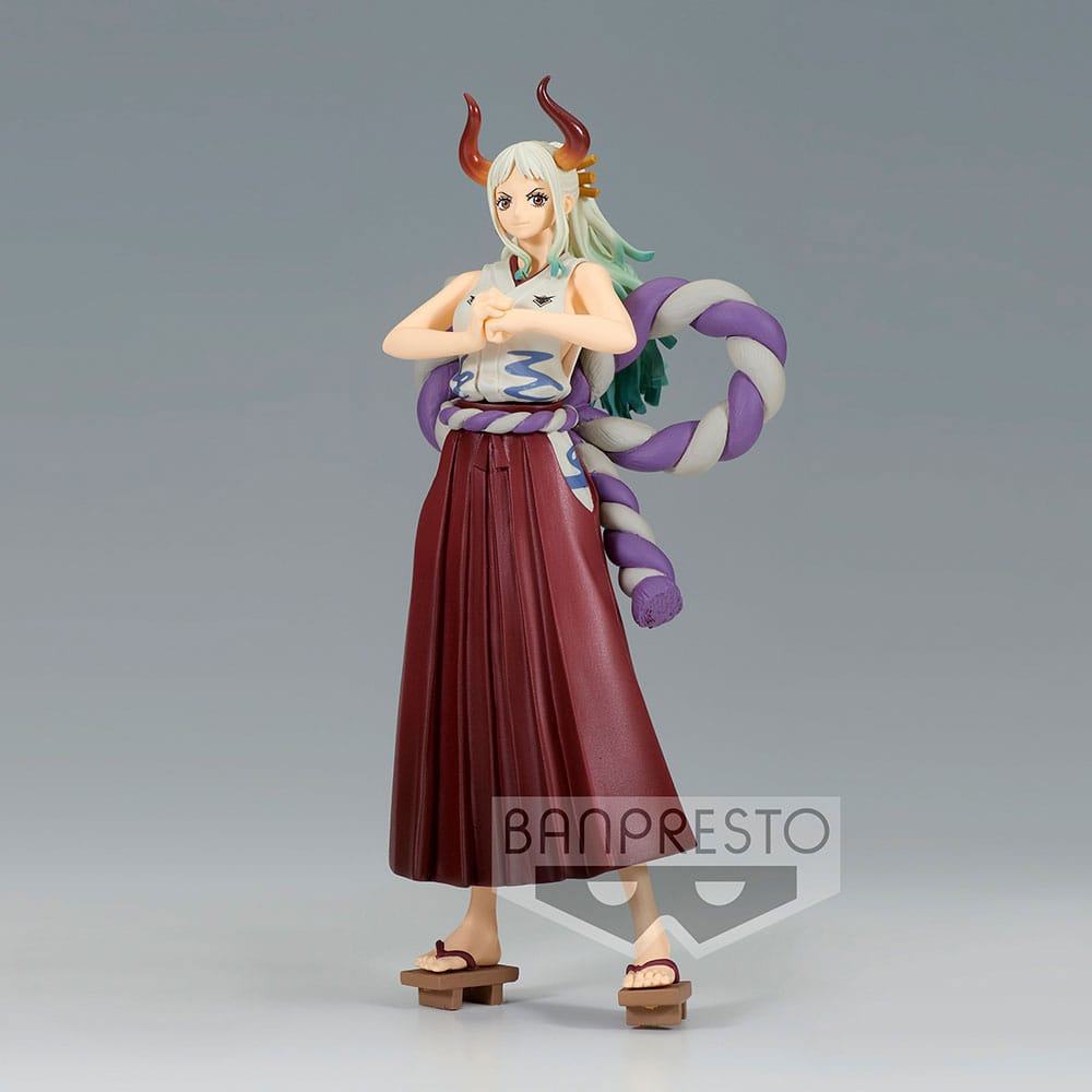 One Piece Yamato 18cm The Grandline Wanokuni Series DXF PVC Statue