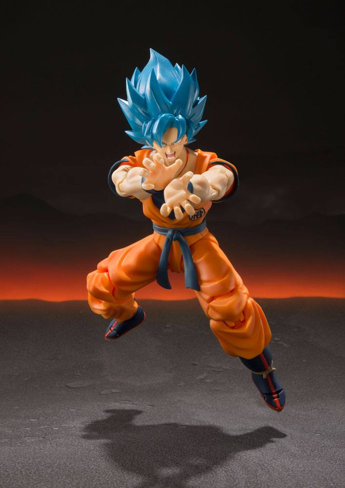 Dragon Ball Super Broly Super Saiyan God Super Saiyan Goku Super 14cm S.H. Figuarts Action Figure