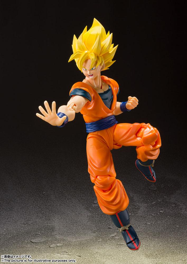 Dragonball Z Super Saiyan Full Power Son Goku 14cm S.H. Figuarts Action Figure