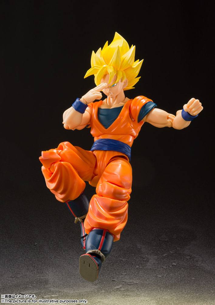 Dragonball Z Super Saiyan Full Power Son Goku 14cm S.H. Figuarts Action Figure