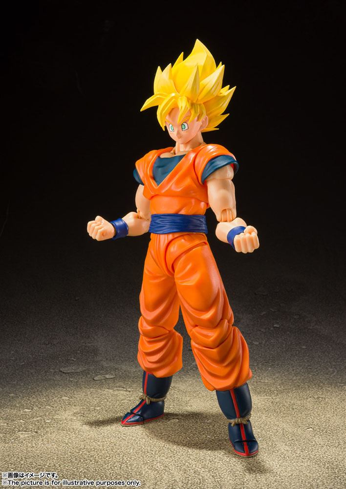 Dragonball Z Super Saiyan Full Power Son Goku 14cm S.H. Figuarts Action Figure