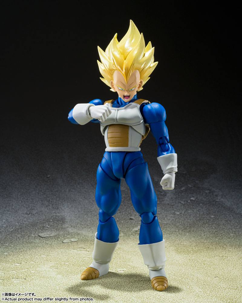 Dragon Ball Z Super Saiyan Vegeta (Awakened Super Saiyan Blood) 14cm S.H. Figuarts Action Figure