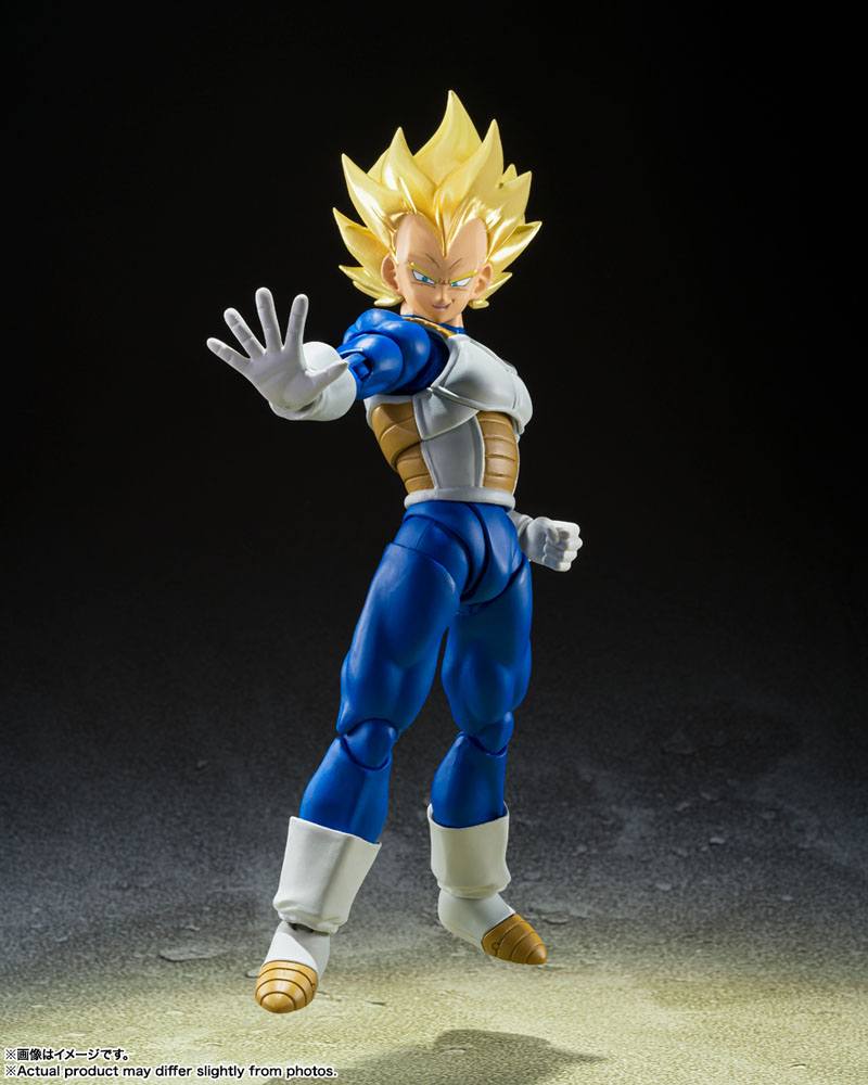 Dragon Ball Z Super Saiyan Vegeta (Awakened Super Saiyan Blood) 14cm S.H. Figuarts Action Figure