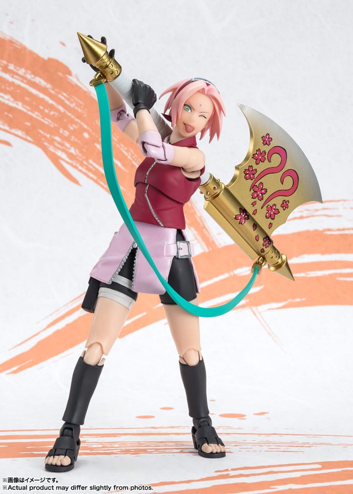 Naruto Shippuden Sakura Haruno Naruto OP99 Edition 14cm S.H. Figuarts Action Figure