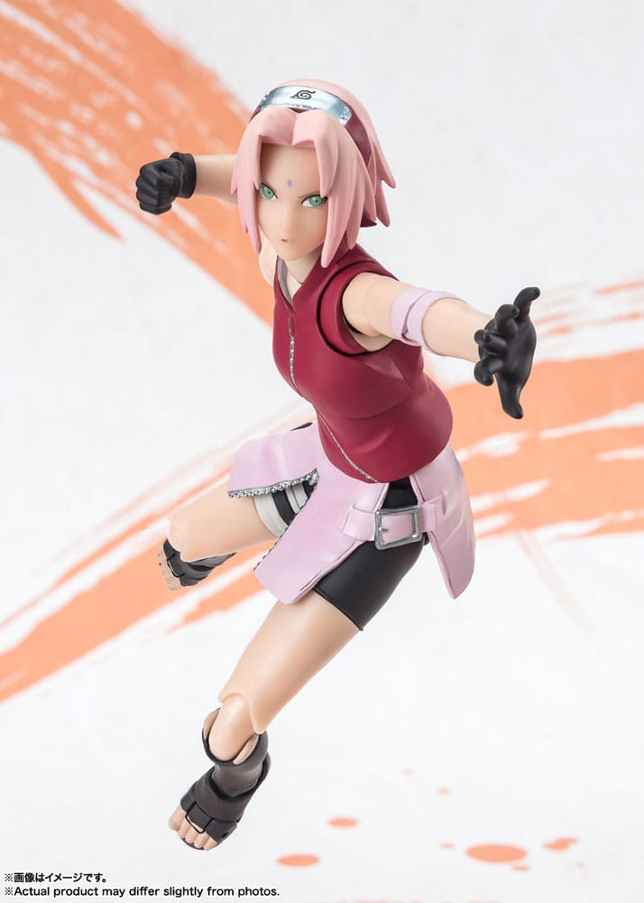 Naruto Shippuden Sakura Haruno Naruto OP99 Edition 14cm S.H. Figuarts Action Figure