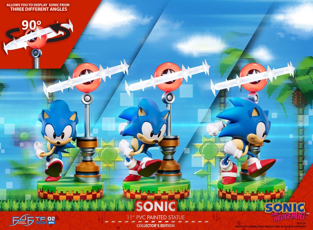 Sonic the Hedgehog PVC Statue Sonic Collector's Edition 27 cm