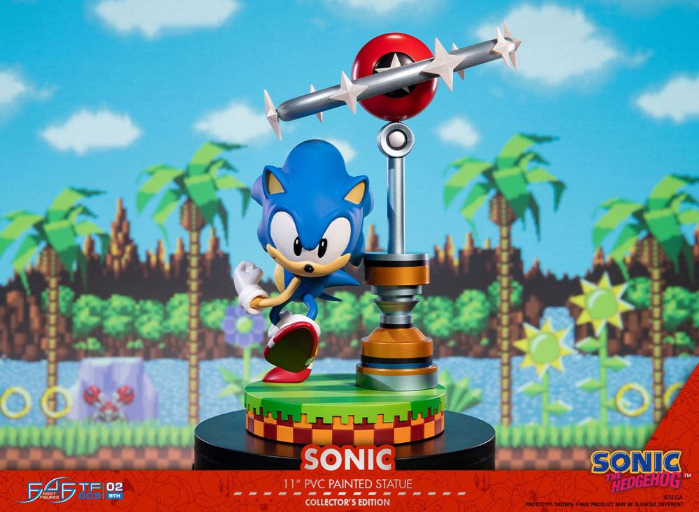Sonic the Hedgehog PVC Statue Sonic Collector's Edition 27 cm