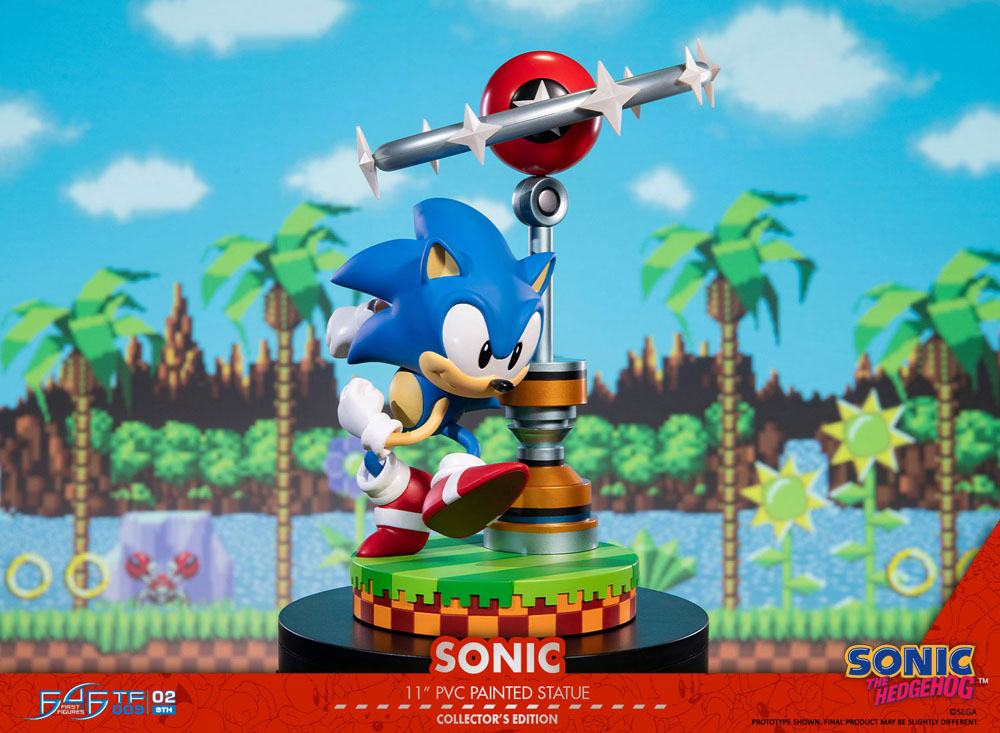 Sonic the Hedgehog PVC Statue Sonic Collector's Edition 27 cm
