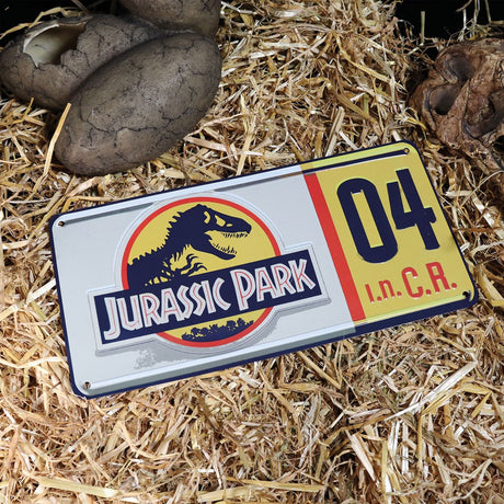 Jurassic Park Replica 1/1 Dennis Nedry License Plate