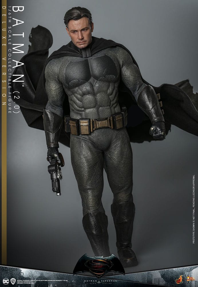 DC Comics Batman v Superman: Dawn of Justice Batman 2.0 (Deluxe Version) 32cm 1/6 Scale Movie Masterpiece Action Figure