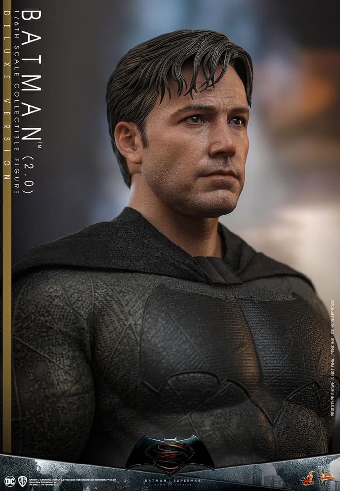 DC Comics Batman v Superman: Dawn of Justice Batman 2.0 (Deluxe Version) 32cm 1/6 Scale Movie Masterpiece Action Figure
