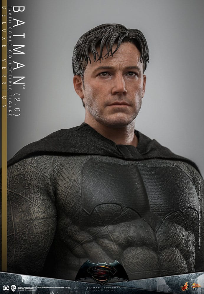 DC Comics Batman v Superman: Dawn of Justice Batman 2.0 (Deluxe Version) 32cm 1/6 Scale Movie Masterpiece Action Figure