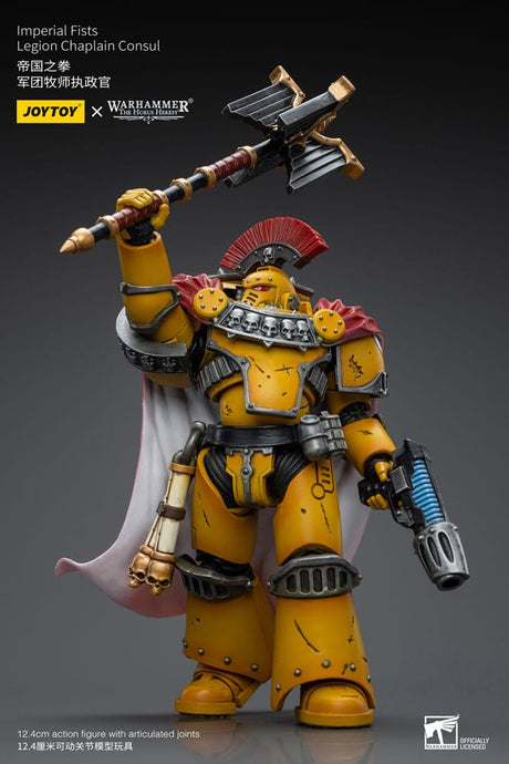 Warhammer The Horus Heresy Imperial Fists Legion Chaplain Consul 12 cm1/18 Scale Action Figure