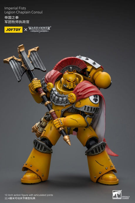 Warhammer The Horus Heresy Imperial Fists Legion Chaplain Consul 12 cm1/18 Scale Action Figure