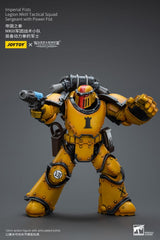 Warhammer The Horus Heresy Imperial Fists Legion MkIII Tactical Squad Sergeant with Power Fist 12cm 1/18 Scale Action Figure