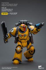 Warhammer The Horus Heresy Imperial Fists Legion MkIII Despoiler Squad Sergeant with Plasma Pistol 12cm 1/18 Scale Action Figure