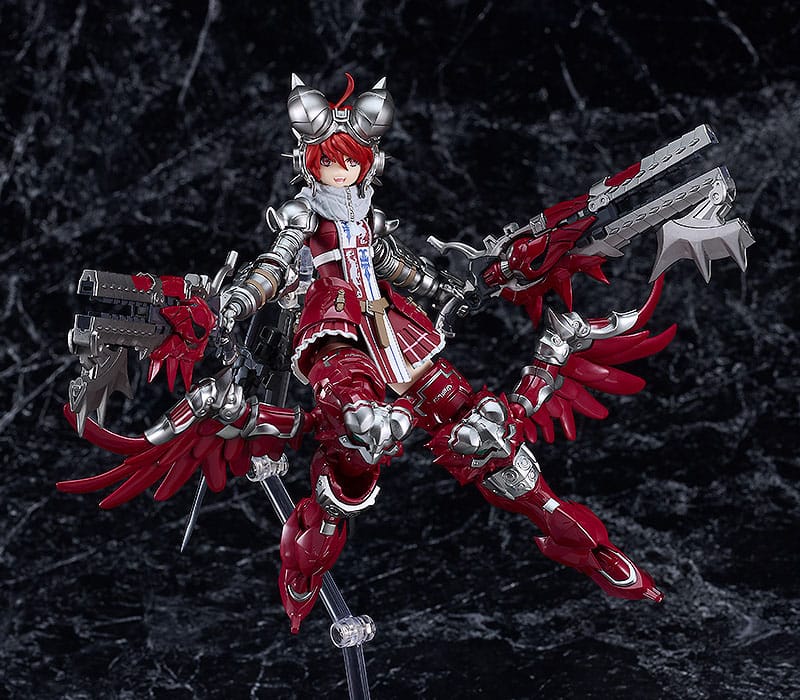 Godz Order PLAMAX GO-03 Godwing Dragon Knight Ren Firedragon 17cm Plastic Model Kit