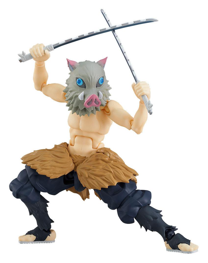 Demon Slayer: Kimetsu no Yaiba Figma Action Figure Inosuke Hashibira DX Edition 14 cm