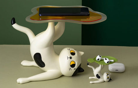 Shitaukeno Neko Bicolor Cat 20cm Figure